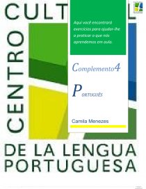 Substitua o complemento verbal pelo pronome oblíquo, colocando-o ANTES do verbo.. Página 1