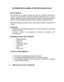 DETERMINACION DEL UMBRAL DE PERCEPCION SABOR ACIDO