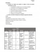 Identifica los riesgos que pondrían en peligro el éxito del proyecto presentado en el caso.