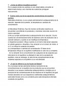 ¿Cómo se define el equilibrio químico?