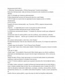 Relaciones Internacionales: todas las formas de interacción entre miembros de sociedades distintas,