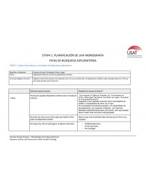 PARTE 1: Datos informativos y resultados de búsqueda exploratoria. Página 1
