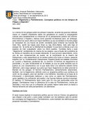 Título: “Hegemonía y Panhelenismo: Conceptos políticos en los tiempos de Filippo y Alejandro”