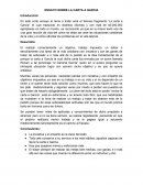 ENSAYO SOBRE LA CARTA A GARCIA.