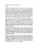 Del Proceso Administrativo en segunda instancia