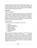 Caracterizacion de grupo