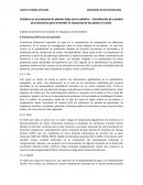 Cambios en el proteoma de plantas bajo estrés abiótico - Contribución de estudios de proteómica para entender la respuesta de las platas el estrés..