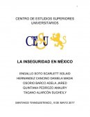 La inseguridad en mexico