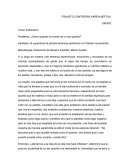 Estoisismo, muerte de un ser querido