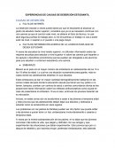 La deserción escolar a veces puede darse por que el estudiante al alcanzar un grado de estudios medio superior, considera que ya no es necesario continuar con una carrera ya que al concluir este nivel