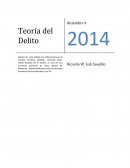 Teoria del delito. BIOPSICOSOCIAL[