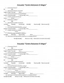 Encuesta “Centro Botanero El Alegre”