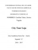 TURISMO ECOLOGICO GEOGRAFITA TURISTICA II