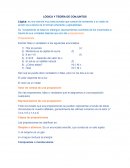 LÓGICA Y TEORÍA DE CONJUNTOS