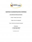 Tema: Control de los Recursos Humanos