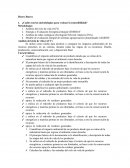 Metodologia para evaluar sostenibilidad