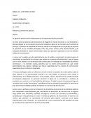 Referencia: Derecho de petición.