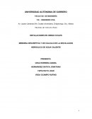 MEMORIA DESCRIPTIVA Y DE CÀLCULO DE LA INSTALACION