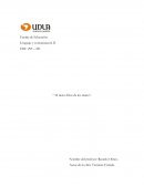 Gramatica “ El único Dios de los mares”.