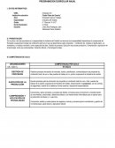 PROGRAMACION CURRICULAR ANUAL