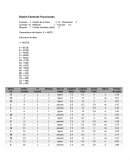 Diseño Factorial Fraccionado