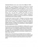 Comentario Personal Leonardo Jadau González Núñez Matricula: 1680866