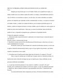 PROYECTO PRIMERA OPORTUNIDAD INTRODUCCION AL DERECHO