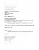 Evaluación y Planificación en Educación Inicial Código: 056