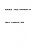 SOCIEDAD AGRICOLA GUAYACAN