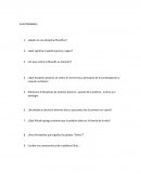 CUESTIONARIO: ¿Quién es una disciplina filosófica?