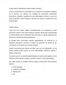 Ensayo sobre la biomedicina (células madres, clonación)