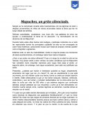 Mapuches, un grito silenciado