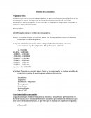 Diseño de encuesta Preguntas filtro