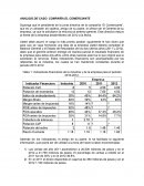 ANÁLISIS DE CASO: COMPAÑÍA EL COMERCIANTE