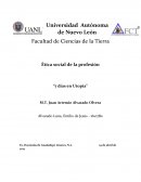 Ética social de la profesión “7 días en Utopia”