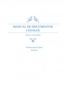 MANUAL DE DOCUMENTOS LEGALES