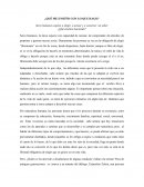 ¿Qué me enseño con lo que hago?