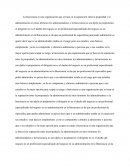La burocracia es una organización que se basa en la separación entre la propiedad y la administración