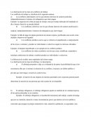 La clasificación de los tipos de conflictos de trabajo