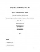 Commond Reporting Standard (CRS) y el status de actual de Panamá