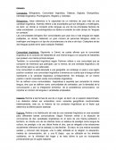 GLOSARIO Conceptos: Bilingüismo, Comunidad lingüística, Dialecto, Diglosia