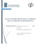 ENSAYO PSICOLOGIA DE LA TERCERA FUERZA