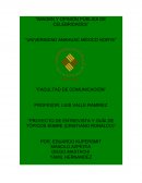 Proyecto de entrevista y guía de tópicos sobre (Cristiano Ronaldo)