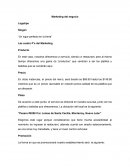 Ejemplo de Marketing de un nuevo negocio