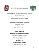 Ingeniería en Comunicaciones y Electrónica “Electrónica Digital”