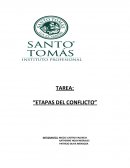 TAREA “ETAPAS DEL CONFLICTO”