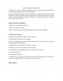 NOCIONES DE LINGÜISTICA
