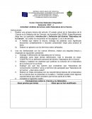 Ciencias Naturales Integradas I Semestre: 2017 – I Actividad: Análisis de lectura sobre Naturaleza de la Ciencia