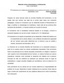 Relación entre el Humanismo y la Educación