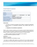Programa de capacitacion Menciona 3 situaciones que generan el conflicto